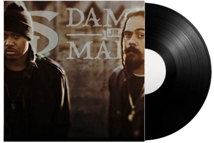 Cover of Nas & Damian Marley - Patience vinyl record