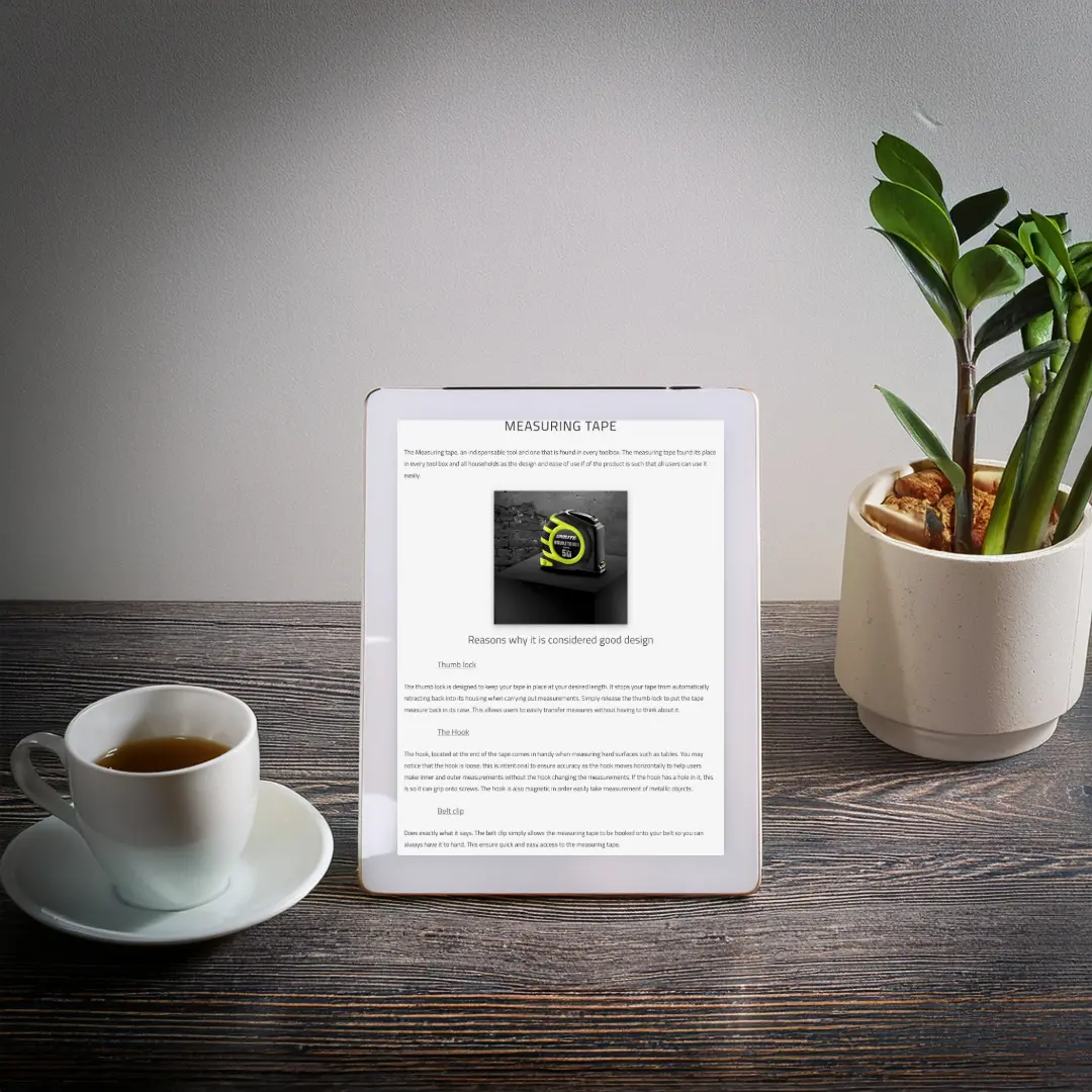 Three Good Design project screenshot